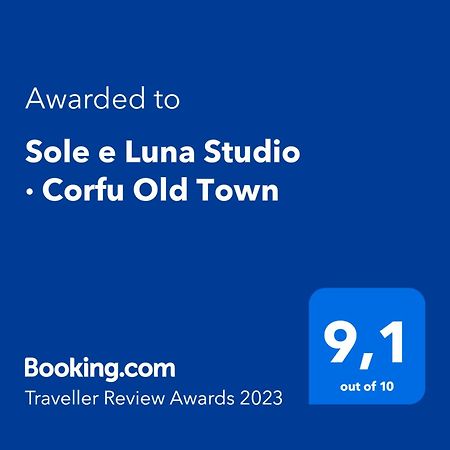Sole E Luna Studio - Corfu Old Town Exterior foto